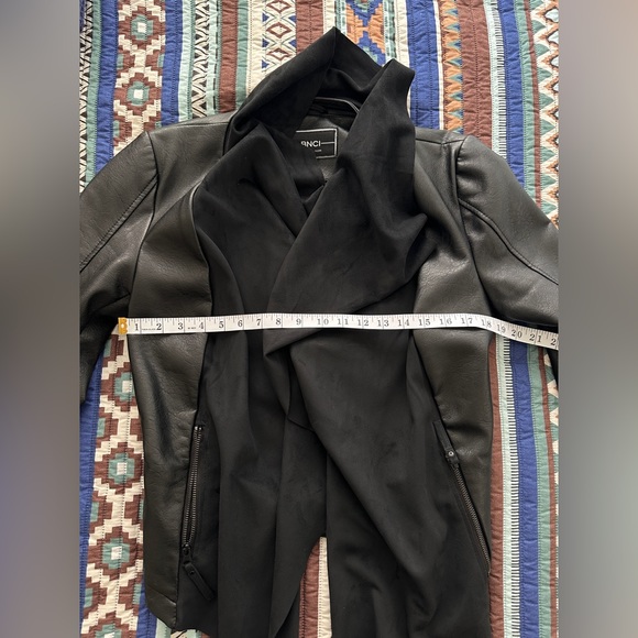 Leather jacket black / S M - Picture 8 of 10